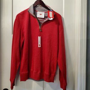 BNWT The Razorback Collection Cardinal Red Reversible Sweater Size Medium
